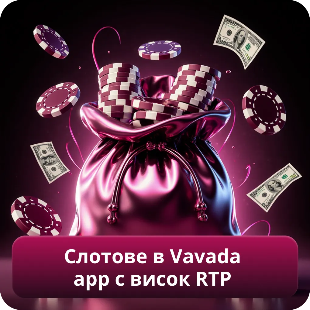 Слотове в Vavada app с висок RTP